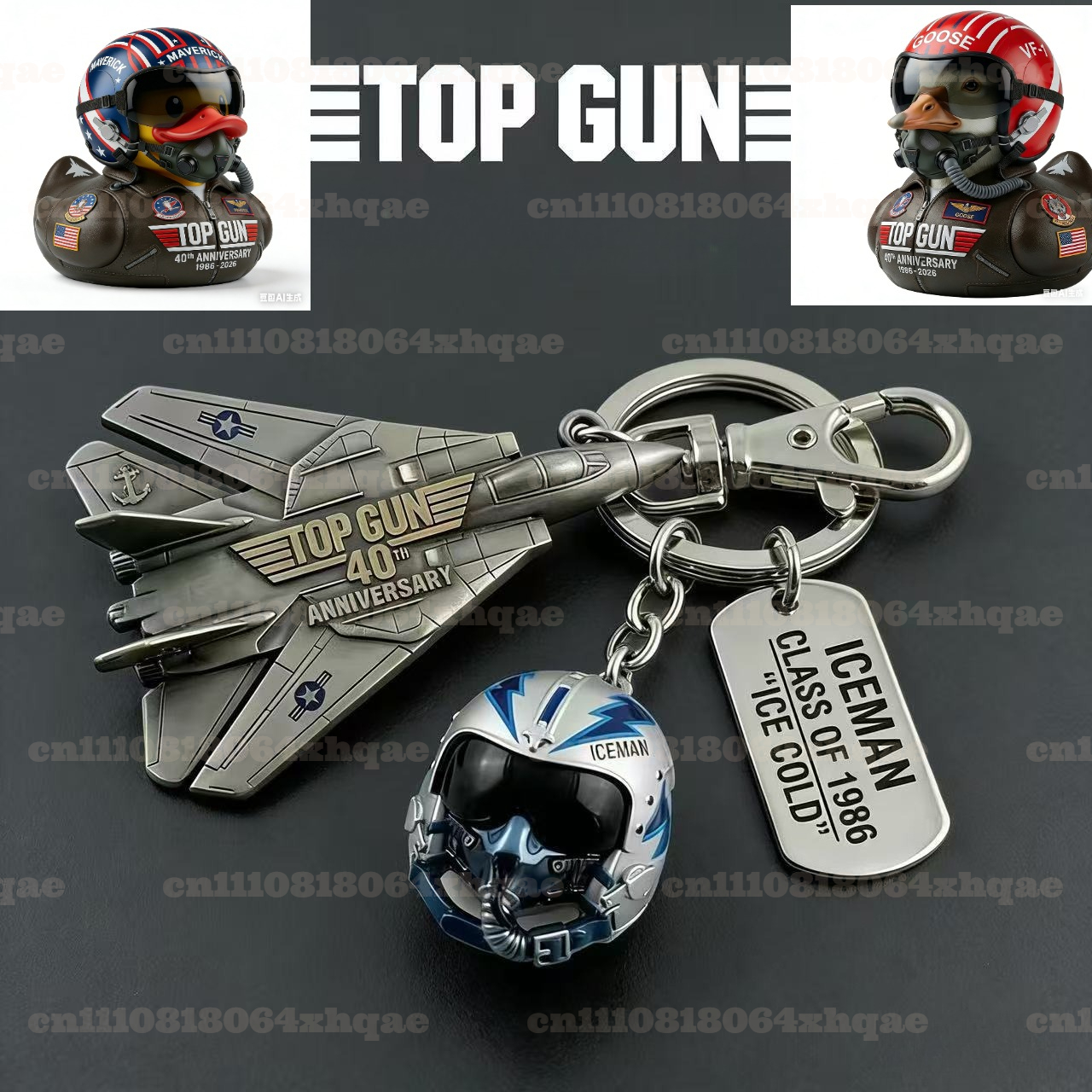 Top Gun 40th Anniversary Keych - Home Decor Happy reseña y precio