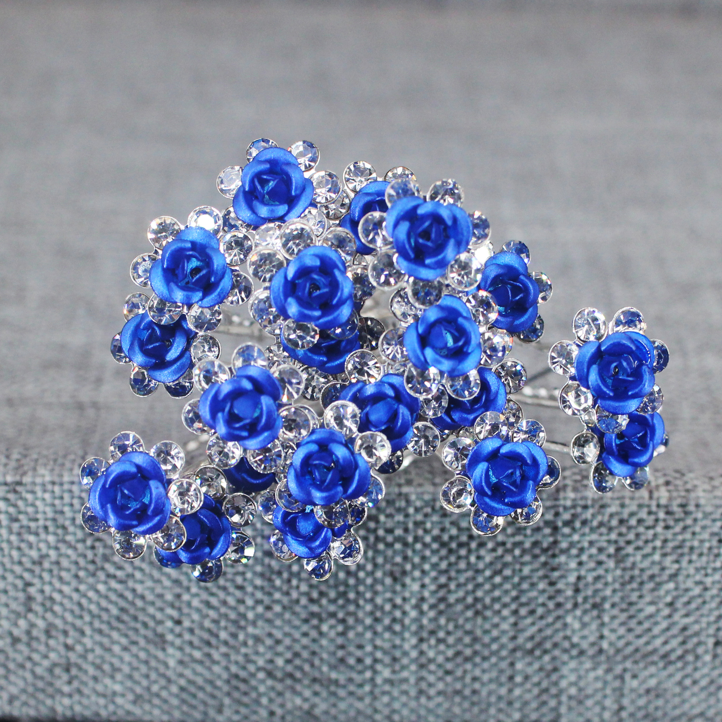 20PCS Rose Flower Rhinestone H - Home Decor Flowers reseña y precio